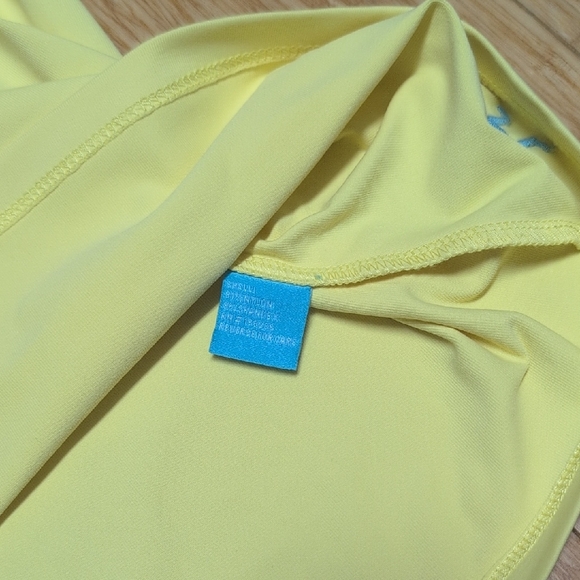 J.McLaughlin Catalina Cloth Bright Yellow Sleeveless Polo Size S - Picture 6 of 7